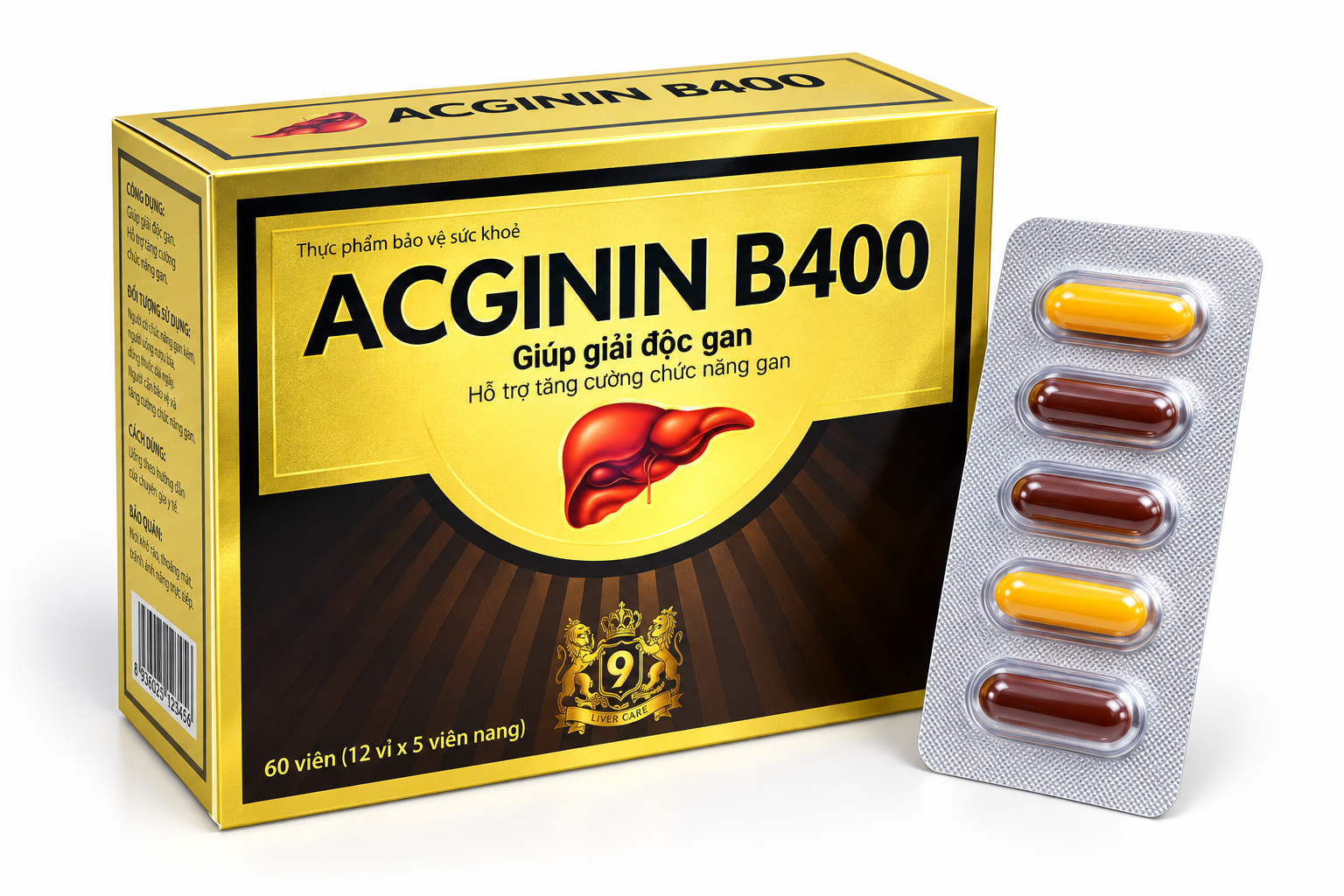 Bổ Gan ACGININ B400_H/60v_K113