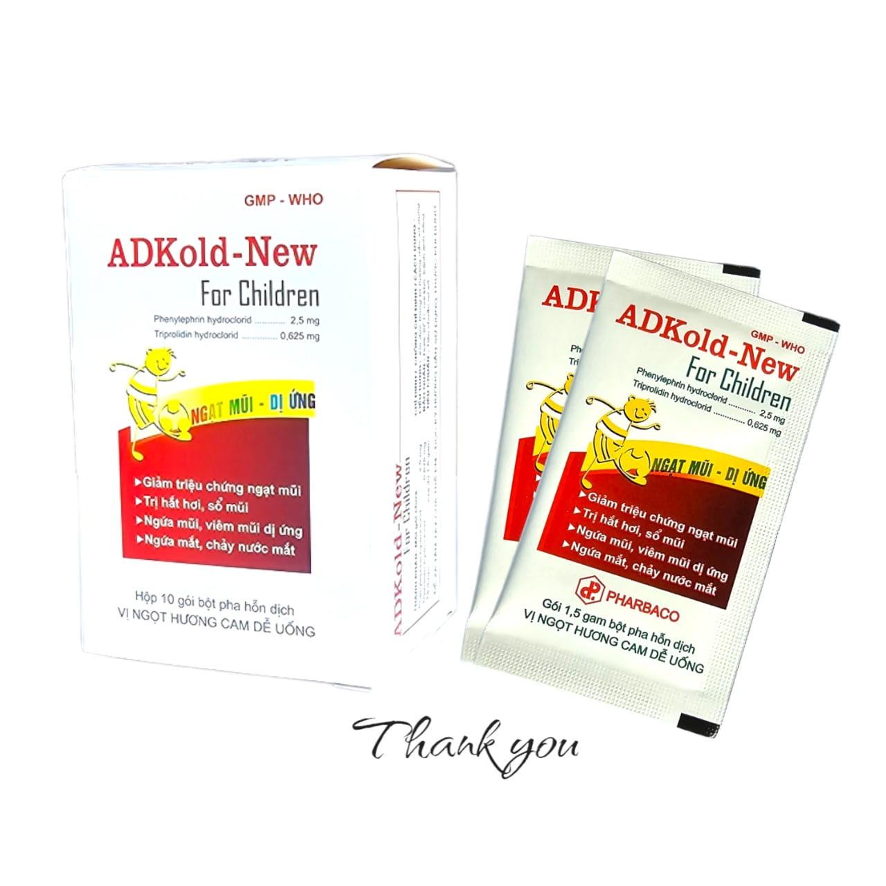 PHARBACO_ADKold-New for Children_H10 gói_K72