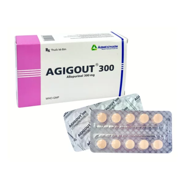 Agi_AGIGOUT 300_Allopurinol 300 mg_H/50v