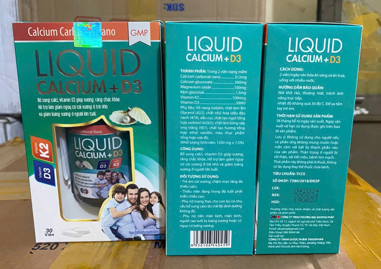 Akopha_LIQUID CALCIUM+D3_C/30v