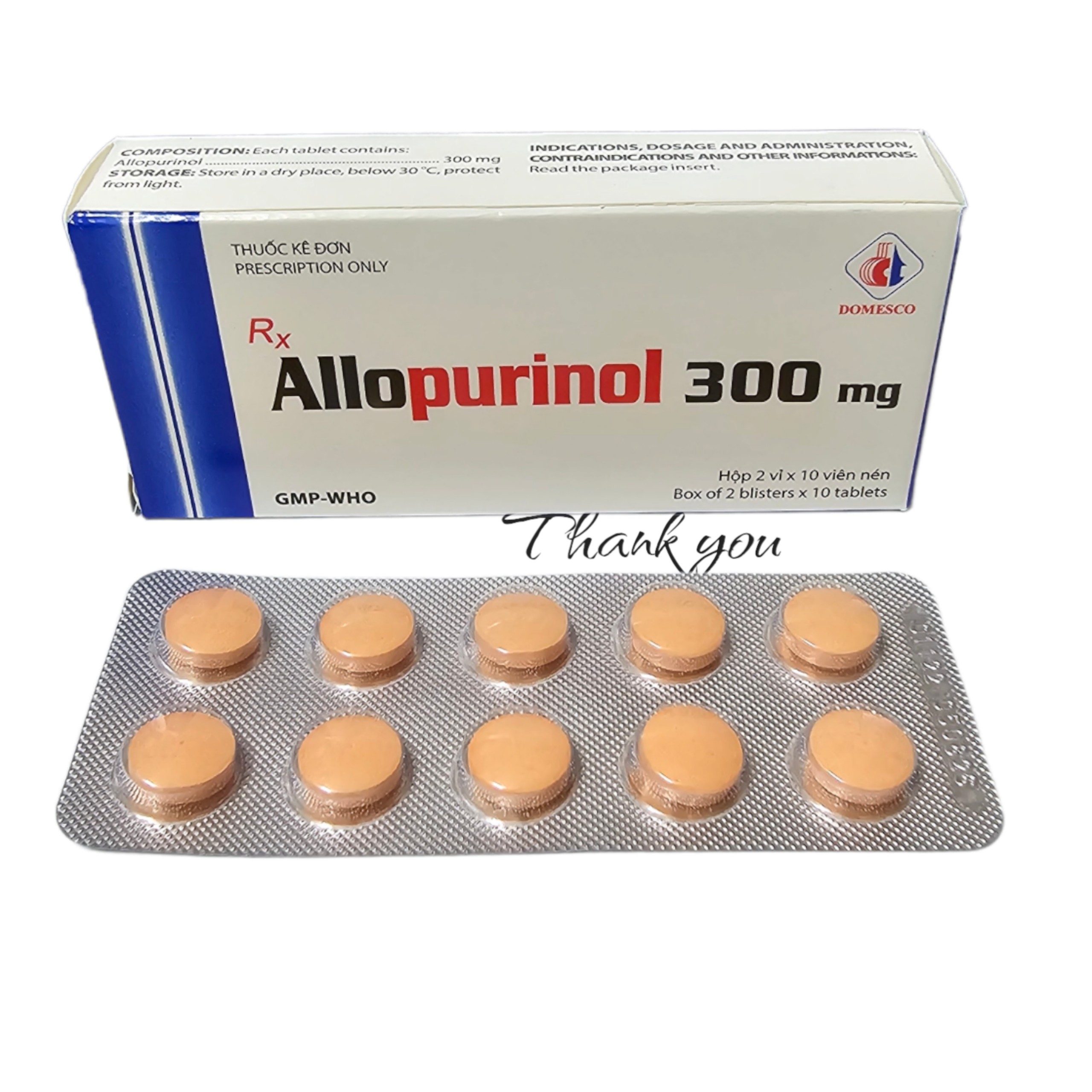 Allopurinol 300mg_H20v_DMC