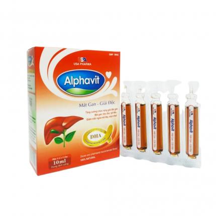 Alphavit Mát gan, giải độc_H20 ống_K64