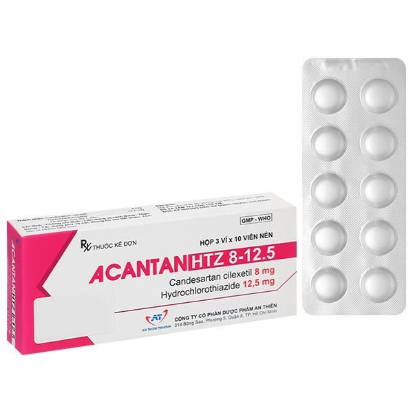 An Thiên_ACANTANHTZ 8-12.5 (Candesartan 8mg)_H/30v