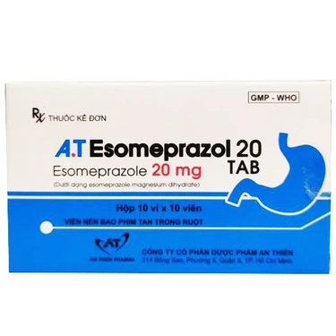 An Thiên_A.T Esomeprazol 20_Eso 20_H/100v