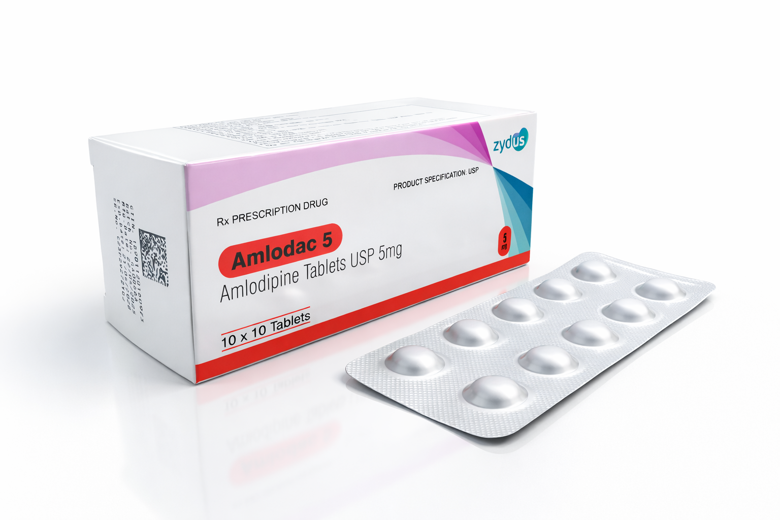 ẤN_Amlodac 5 mg Tablet_H/100v
