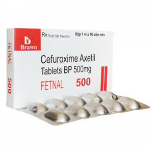 Ấn_Cefuroxime Axetil 500mg (cefu 500) (H/10v)