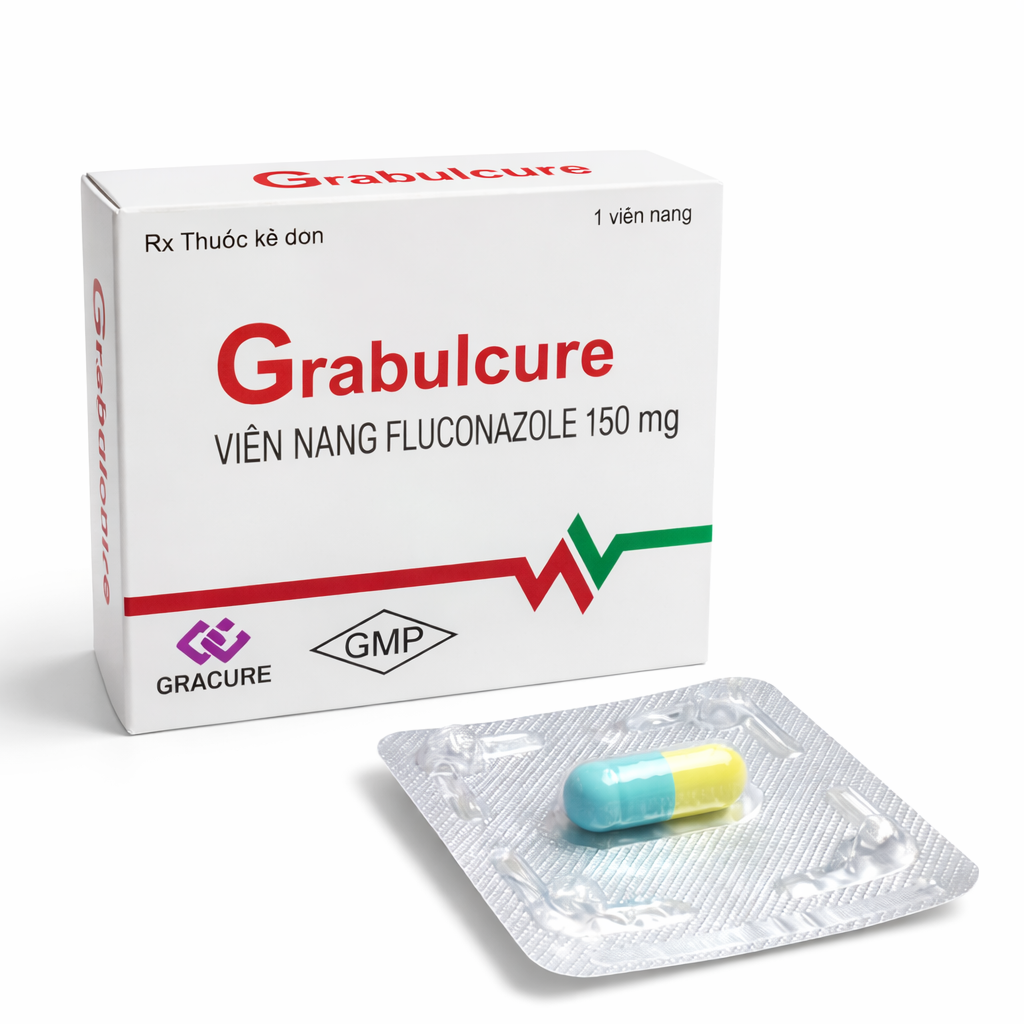 ÂN- Grabulcure 150 mg (Fluconazole)_L/10/1v_K200
