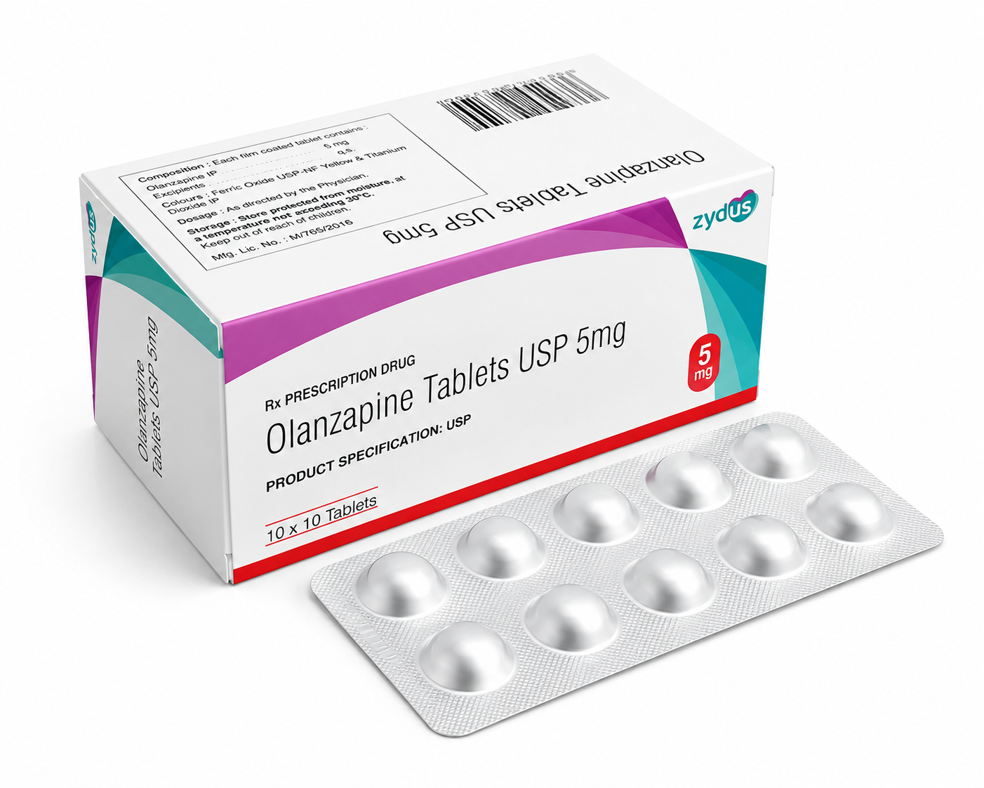 Ấn_OLANZAPINE_H/100v