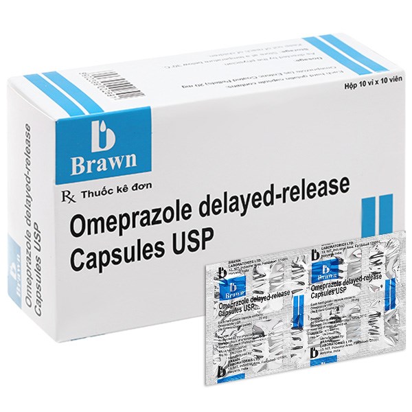 Ấn_Omeprazole delayed-release capsules USP_H100v