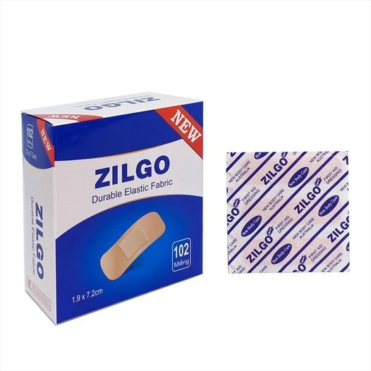 Băng Cá Nhân Zilgo bản nhỏ Hộp 102 miếng