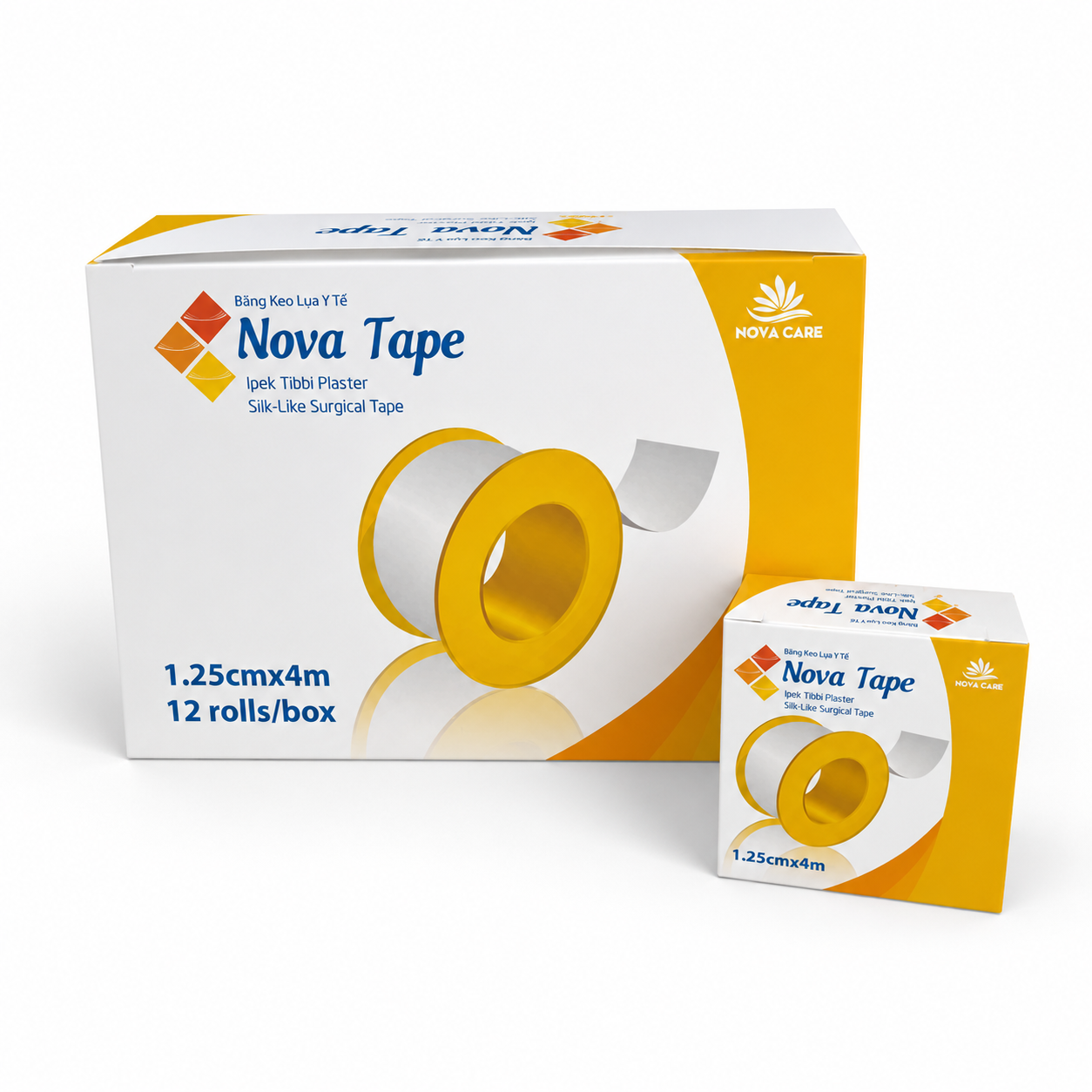 Băng Keo Lụa Nova Tape (Lụa nhỏ)_H12/1.25/4m