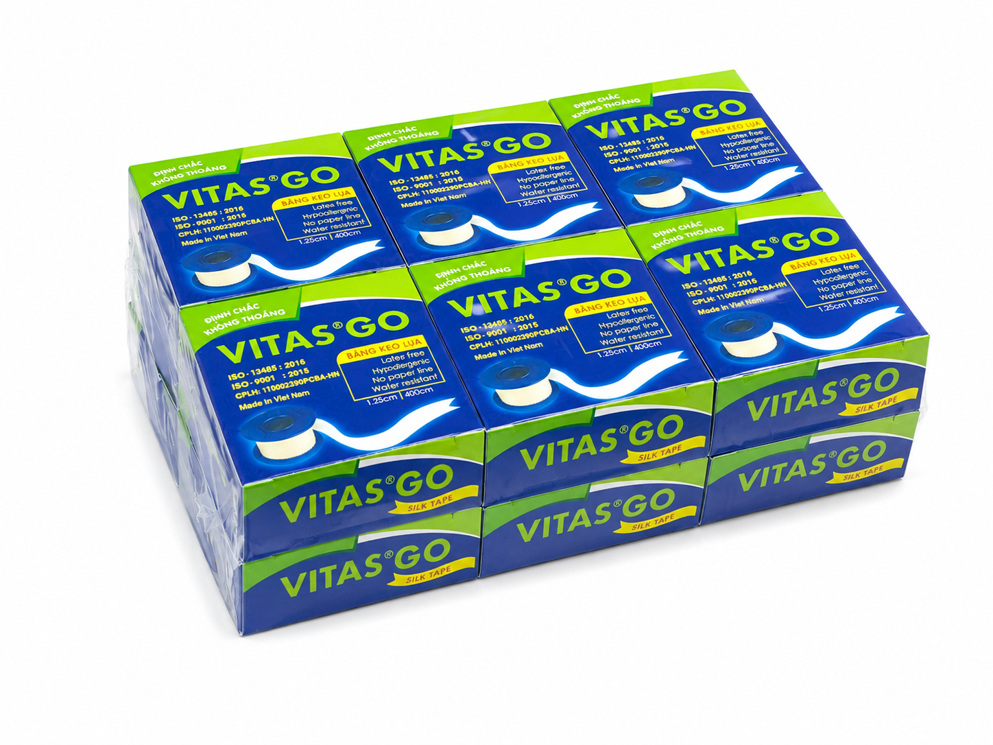 Băng Keo Lụa Vitasgo_L/12/1.25/4m (Lụa Nhỏ)
