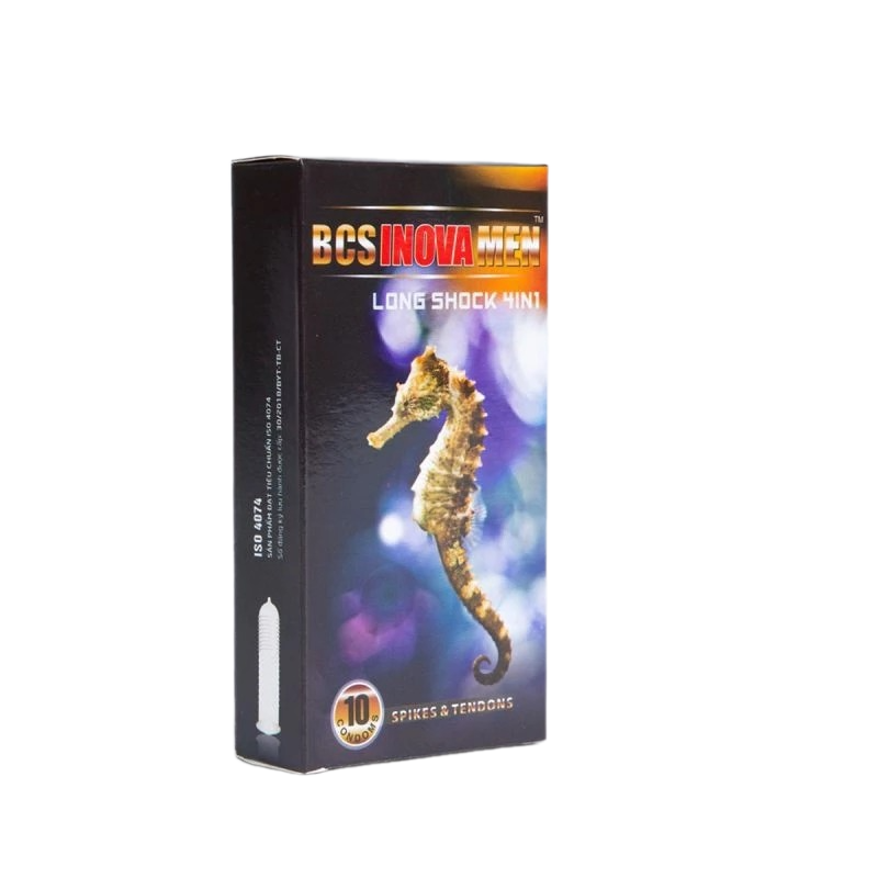  Bao Cao Su INOVAMEN Gân Gai Kéo Dài Thời Gian_H10c