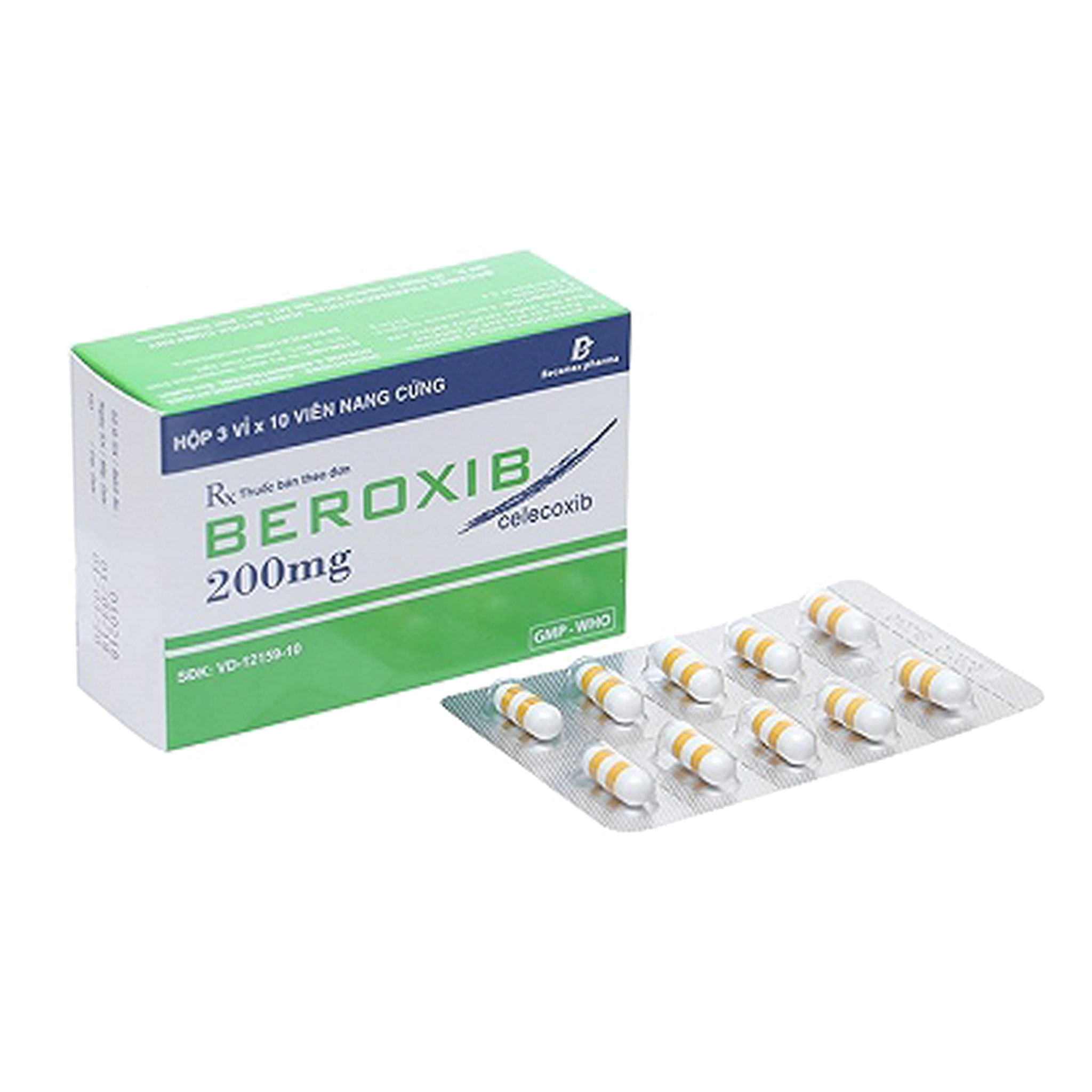 Beroxib Celecoxib 200mg (H/30v)_Becamex