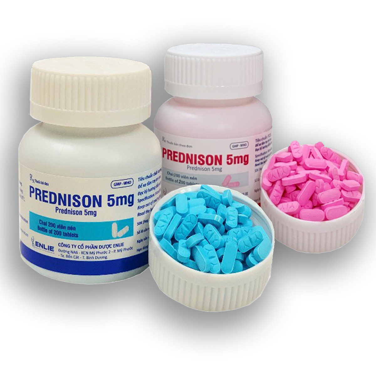 Bình Dương_PREDNISON 5mg (màu xanh)_C/200v date 04.2026 