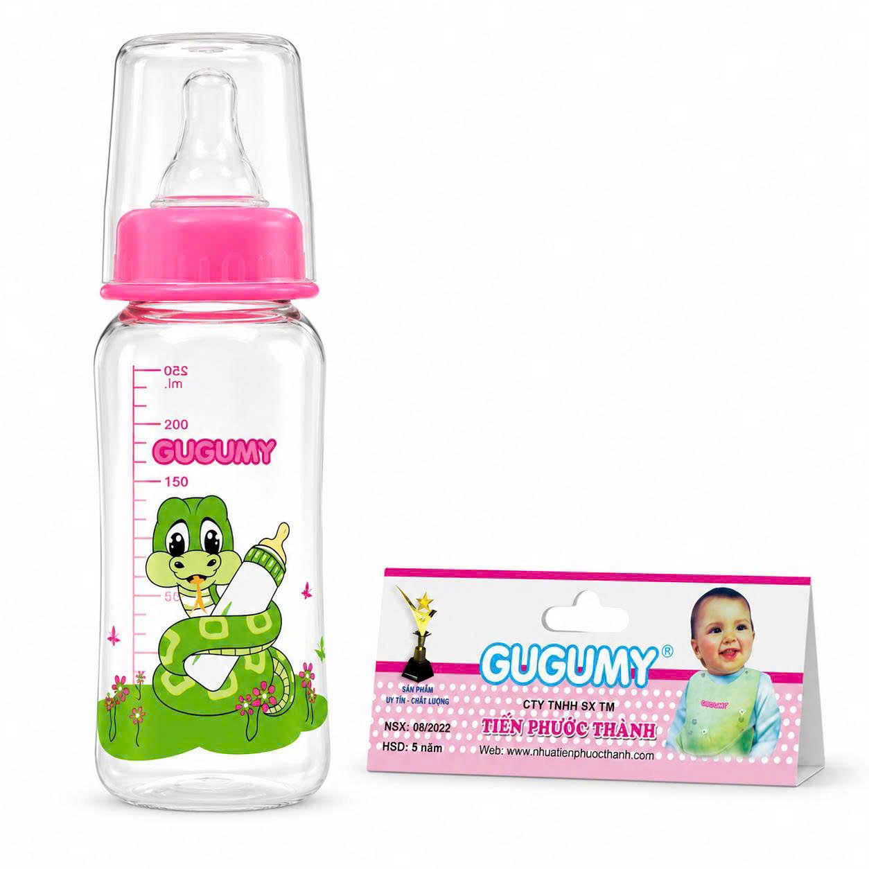Bình Sữa Lớn Không Quai (Bình Lớn)_L/6/250ml