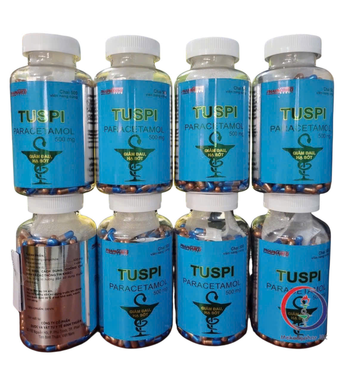 Bình Thuận_Tuspi Paracetamol 500mg (C/500V nang)