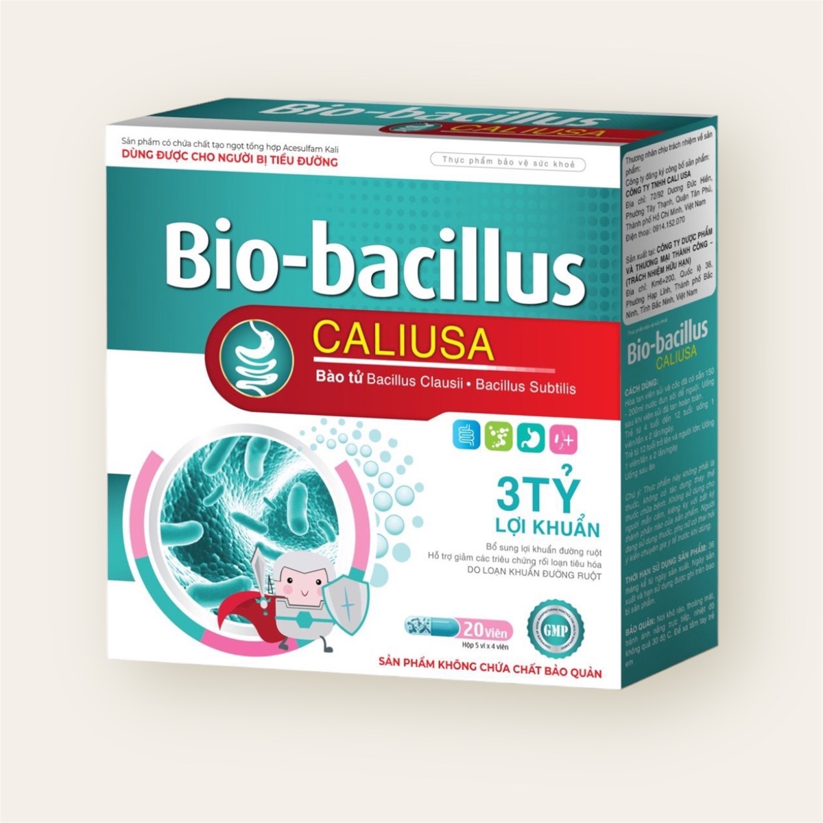BIO BACILLUS CALIUSA_H20v_Date 07.03.2026