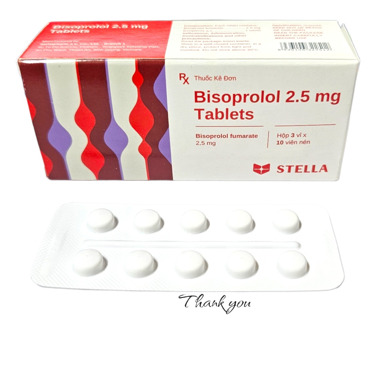 Biosoprolol Tablets 2.5mg_H30v_STELLA