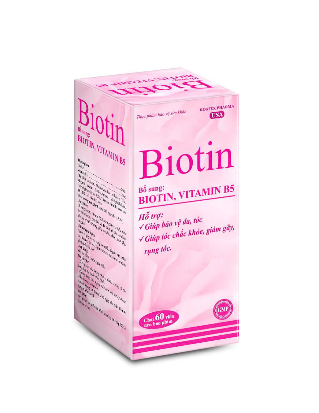 Biotin (lọ) (Chai 60 Viên)