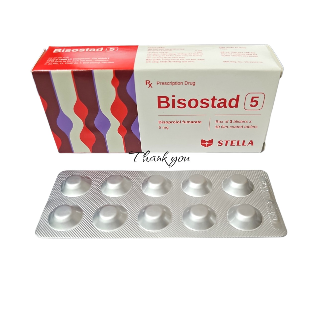 Bisostad 5_Bisoprotl Fumarte 5mg_H30v_STELLA