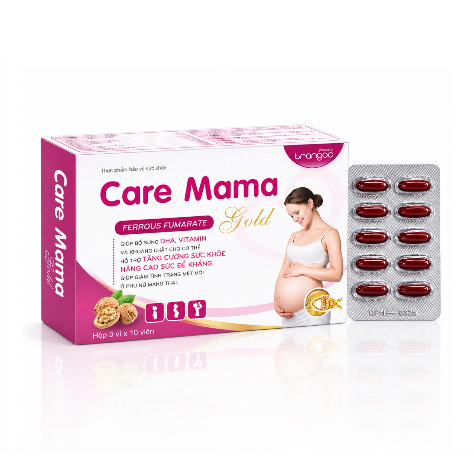 Bổ Bầu Care Mama Gold Hồng_H/30v