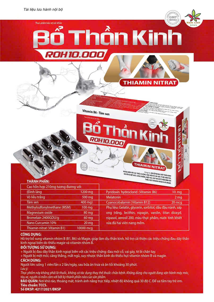 Bổ Thần Kinh ROH 10.000_H30v