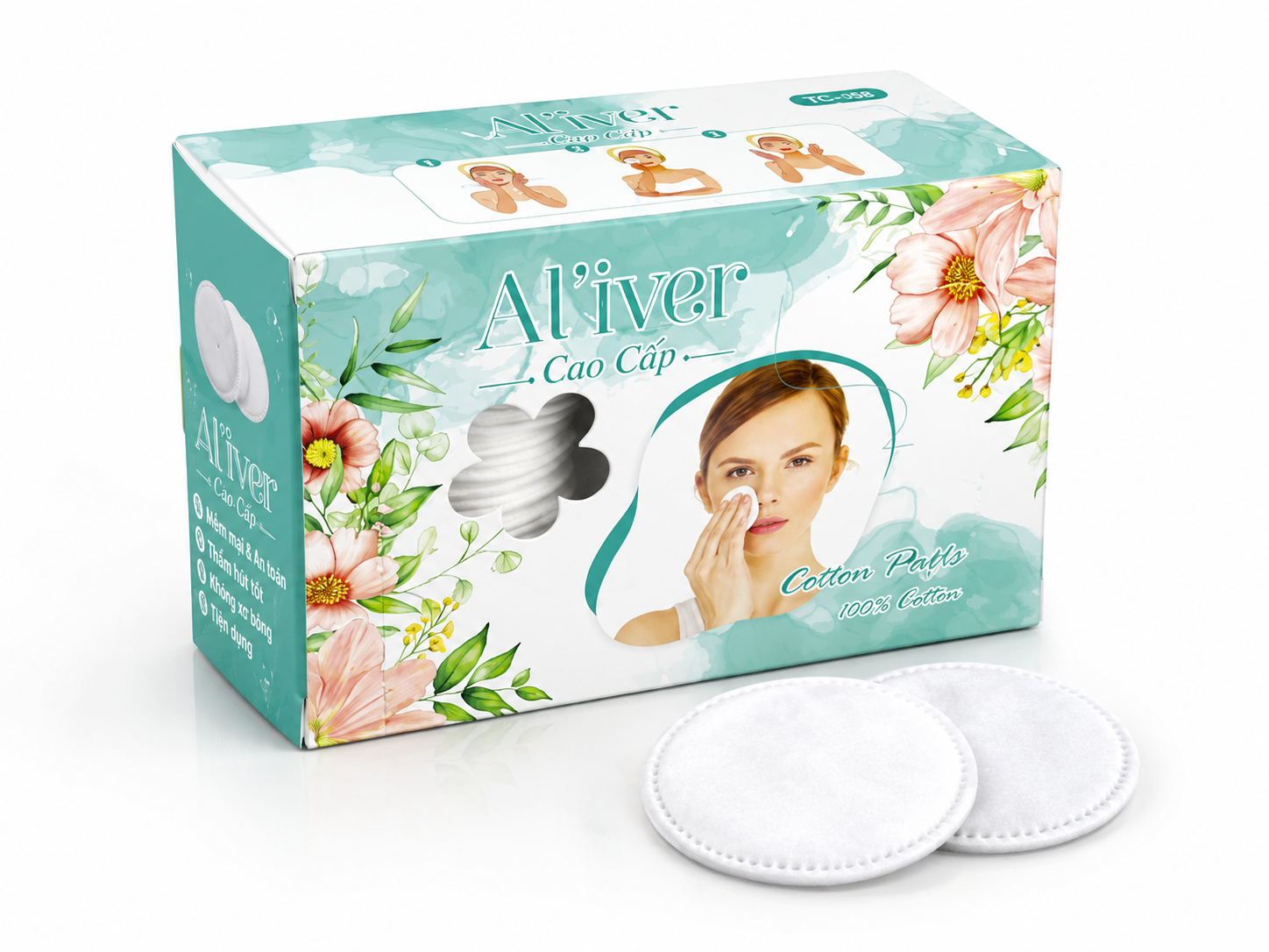Bông tẩy trang Aliver_H80 miếng