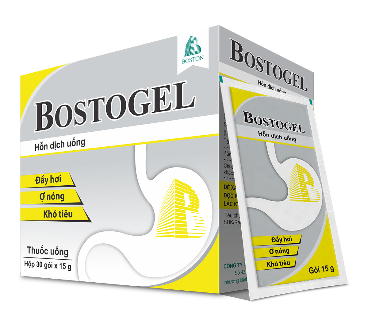 Boston_BOSTOGEL_H30 Gói x 15g