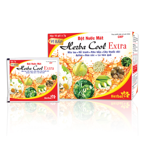 Bột nước mát Herba Cool Extra_H10/7gr_K84