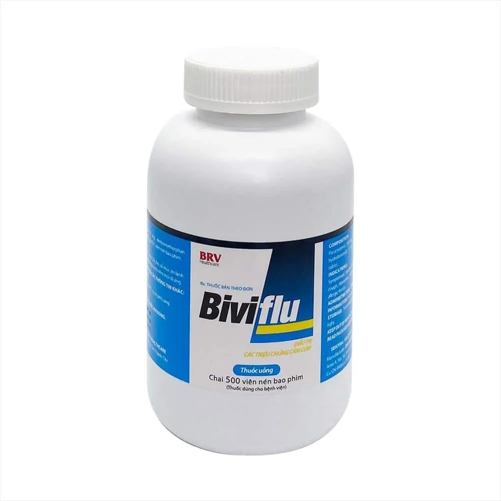 BRV_Biviflu_Paracetamol 500mg_loratadine 5mg_dextro 15mg_C500v