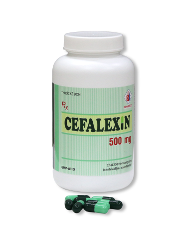 Cefalexin 500mg Chai 200v - DMC