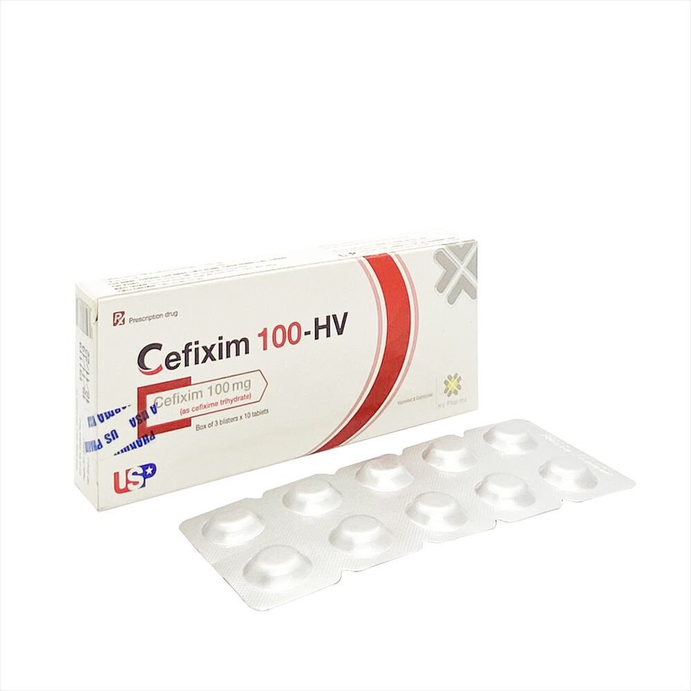 Cefixim 100- HV - H30V - Dược USP