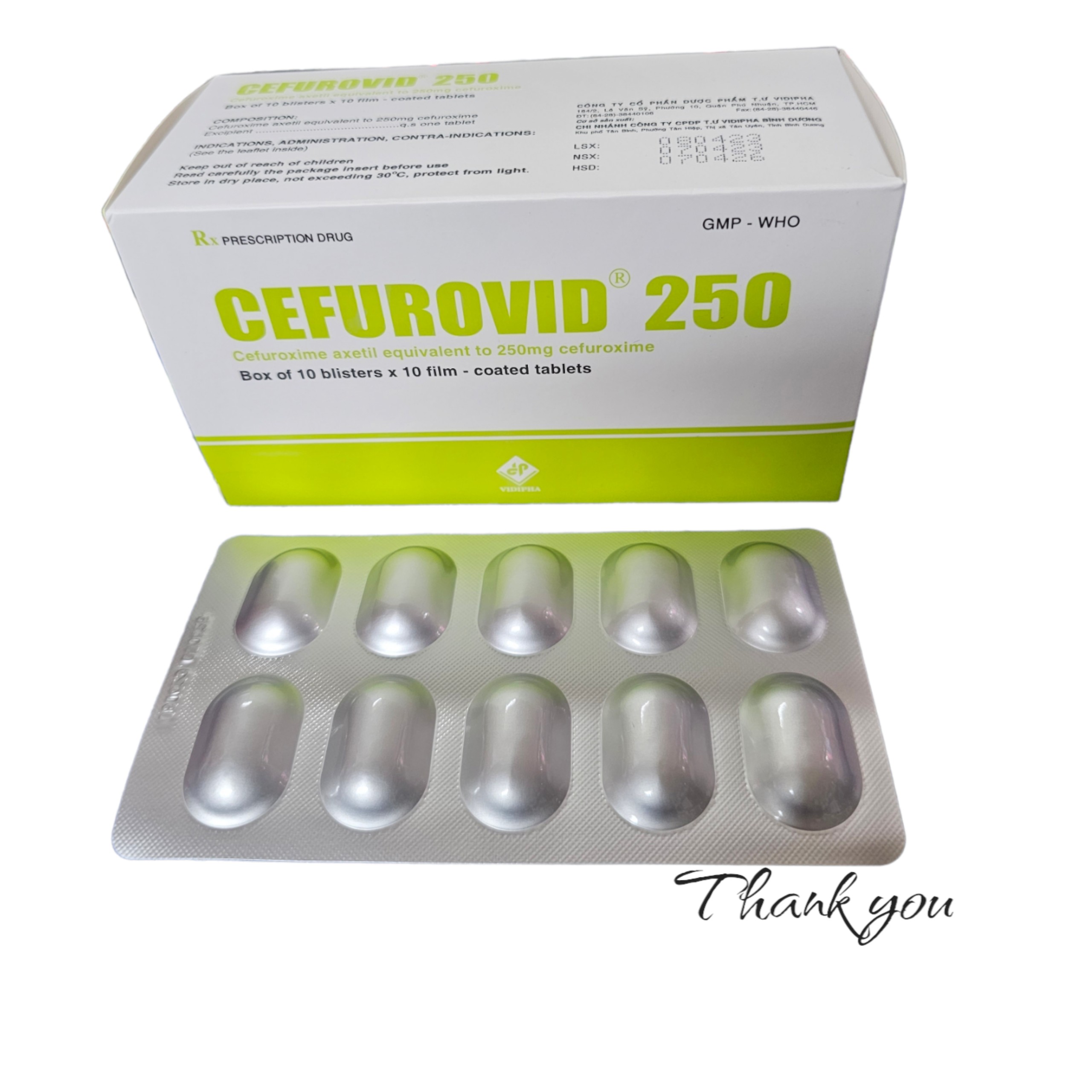 CEFUROVID 250_H100V_Vidipha