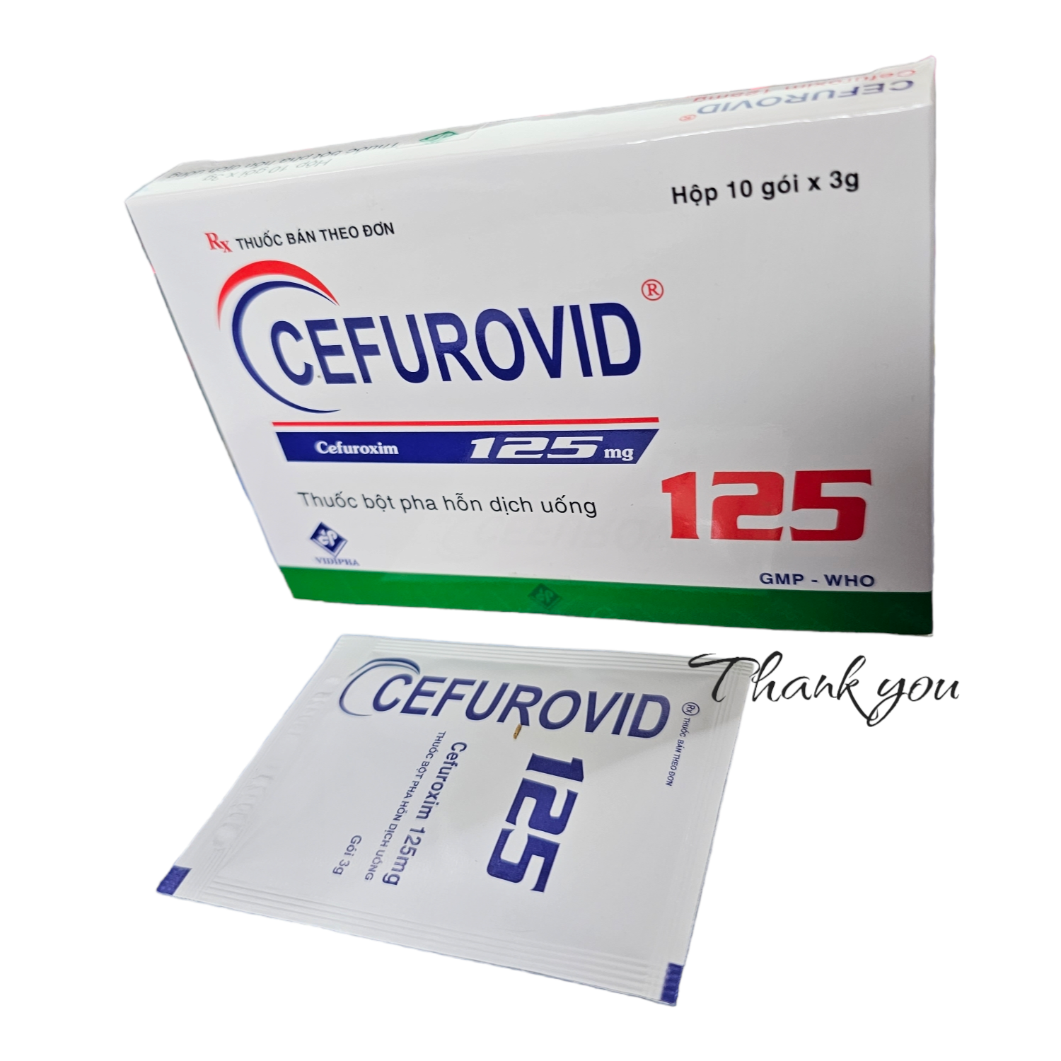 Cefurovid_Cefuroxim 125mg_H10 gói_Vidi