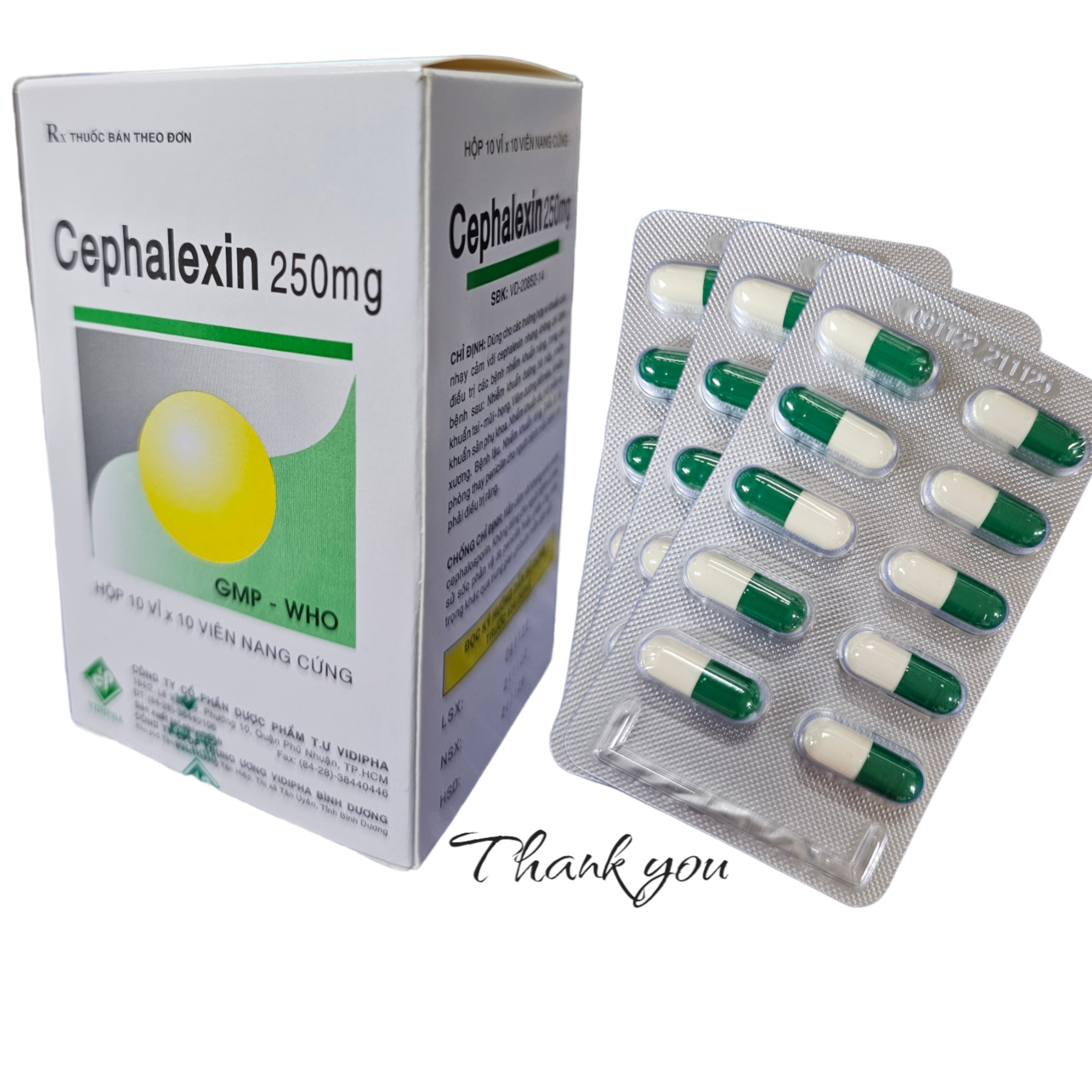 Cephalexin 250mg_Vidi