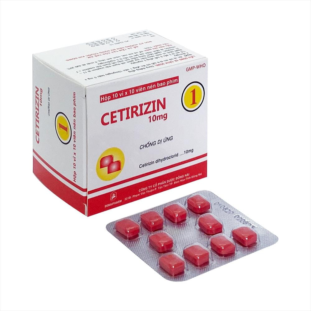 Đồng Nai_Cetirizin đỏ_H/100v- K126