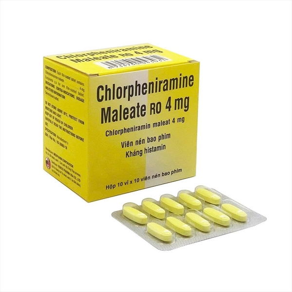 Chlorpheniramin Maleate Ro 4 mg_H/100v