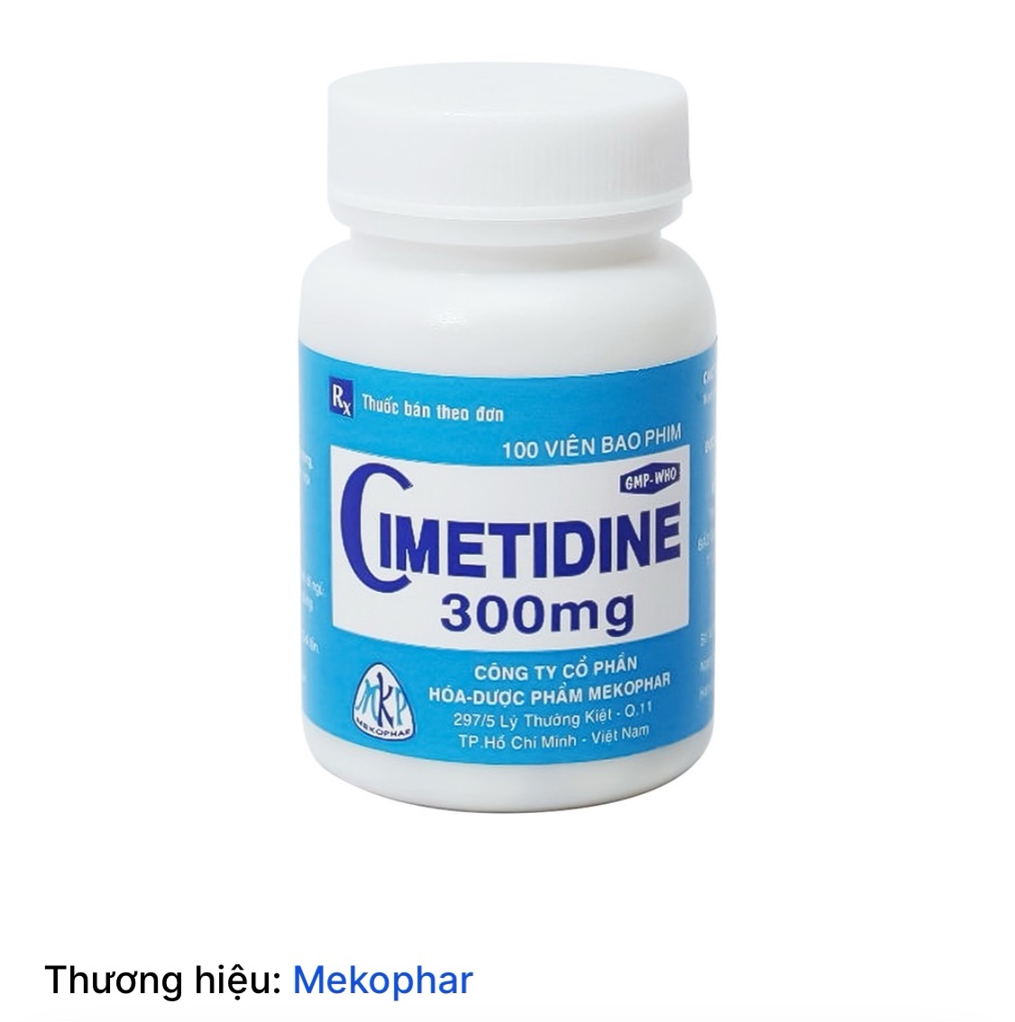 Mekophar_Cimetidine 300mg_C100v