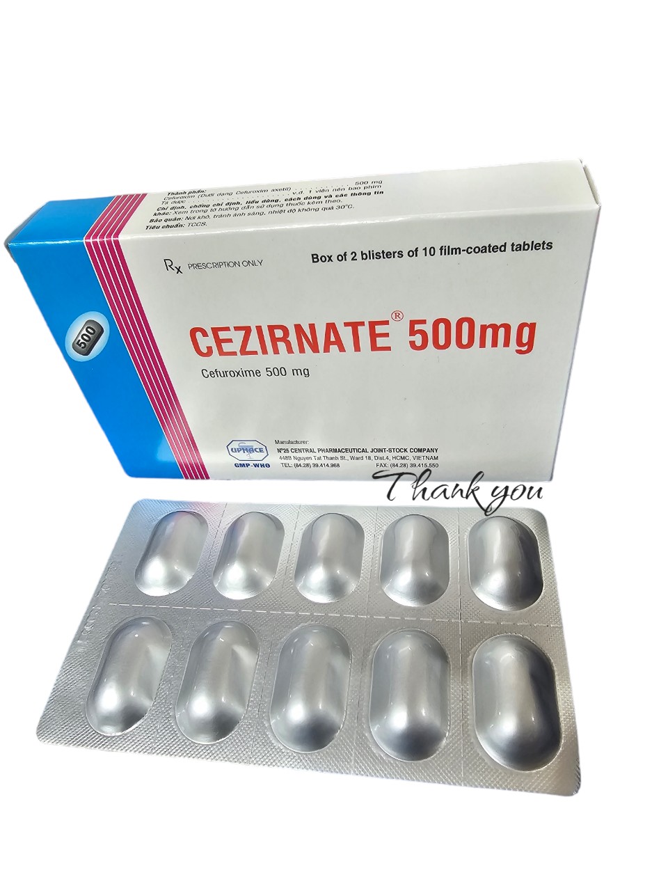 Cezirnate 500 - cefuroxim 500mg_H20v_TW25_K150