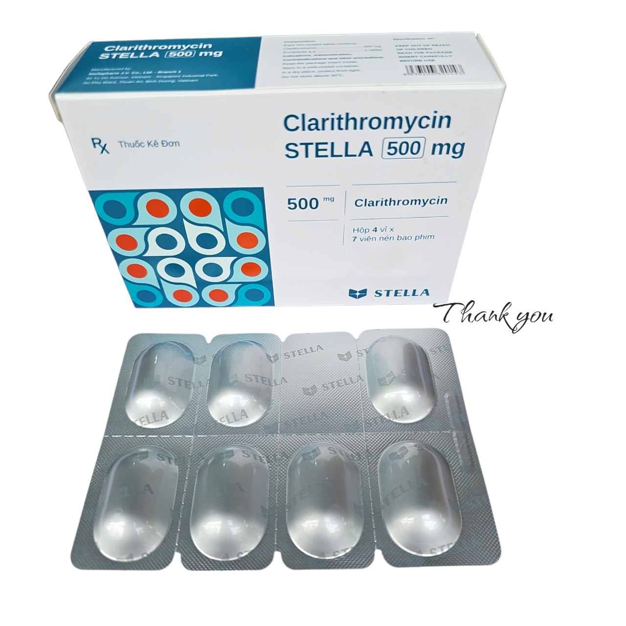 Clarthromycin 500mg_H28v_STELLA