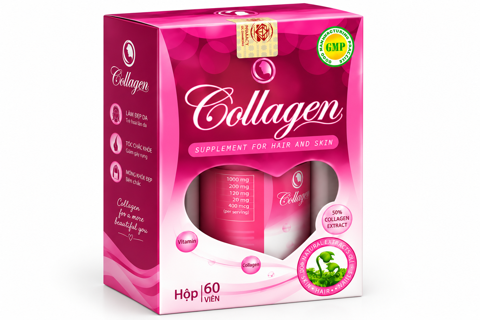 Collagen Hồng_C/60v_K60