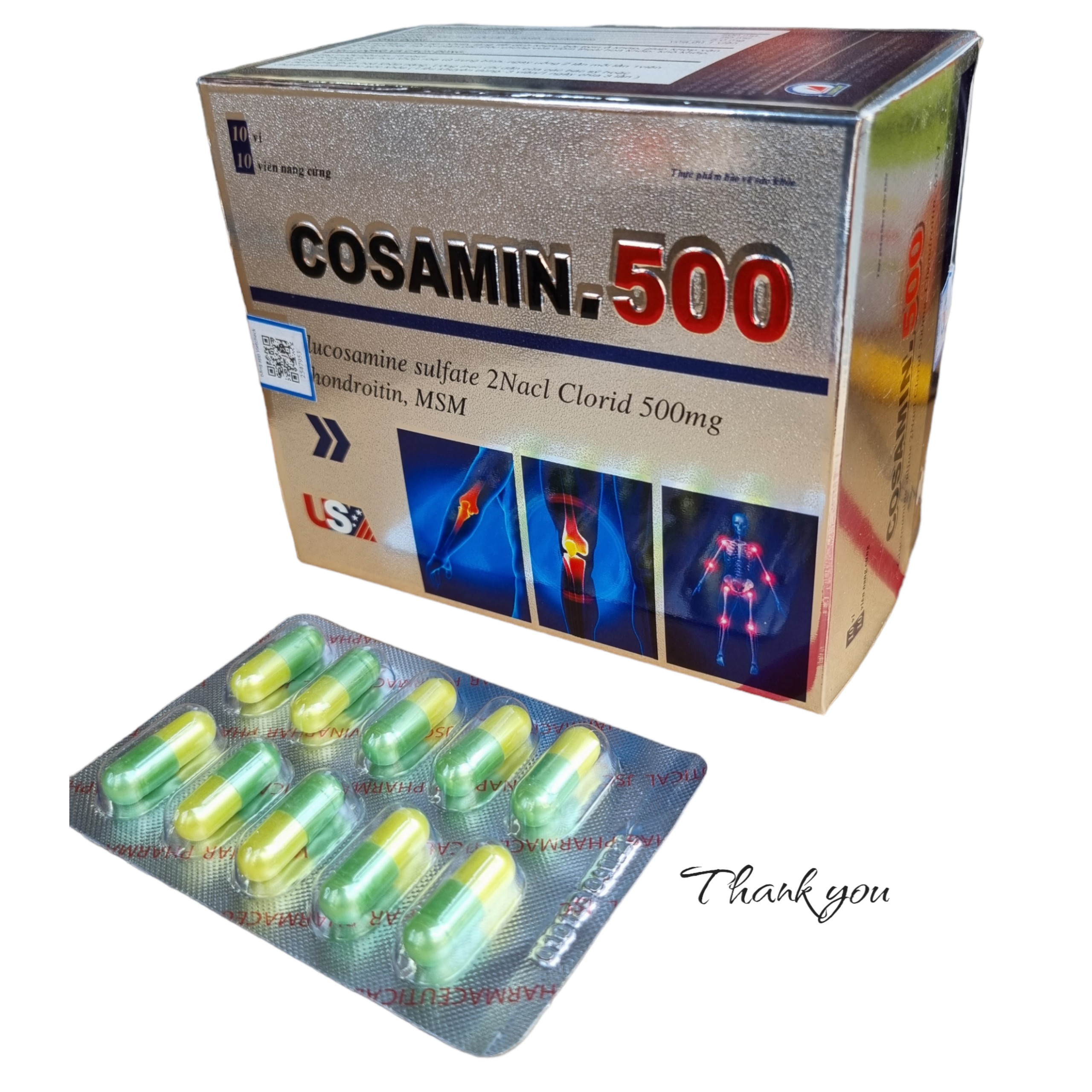 Cosamin.500_H100v Nang Cứng_USA