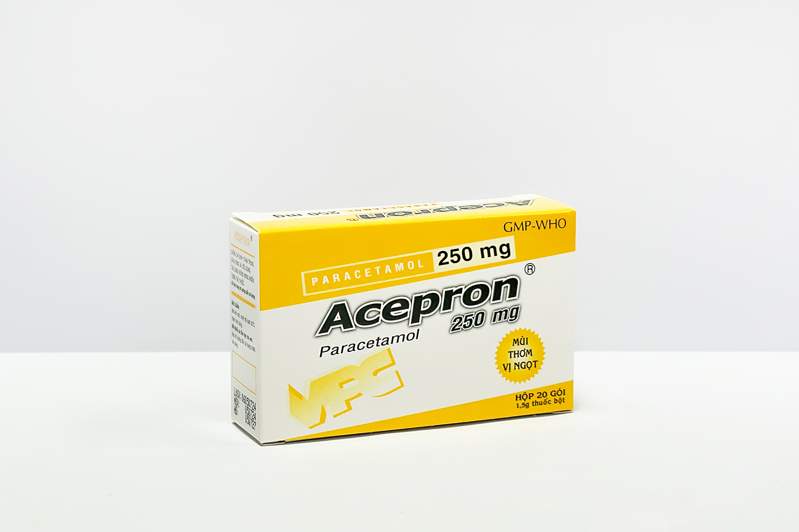 Cửu Long_ACEPRON 250_	Hộp 20 gói