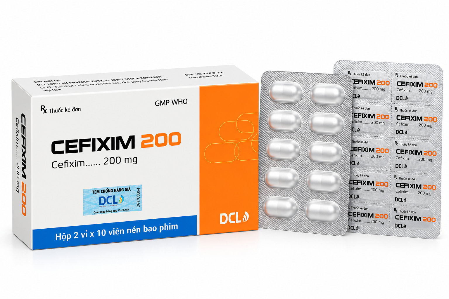 Cửu Long_Cefixim 200mg (Cam)_H/20v_K152