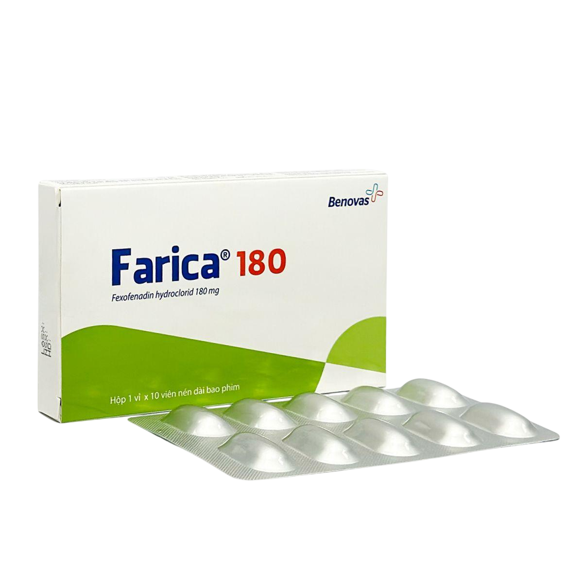 Cưu Long_Farica 180mg_Fexo 180_H/10v