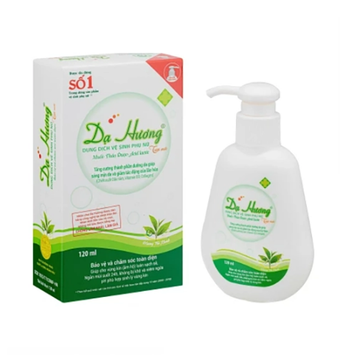 DDVS Dạ hương trà xanh chai 120ml có vòi( xanh lá)