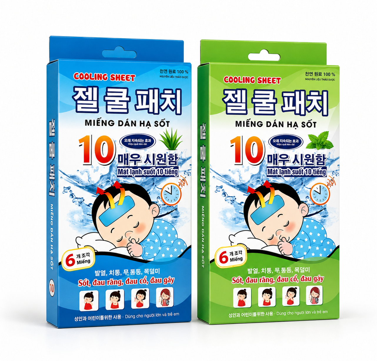 Dán hạ Sốt Cooling Sheet_H/6m - K200