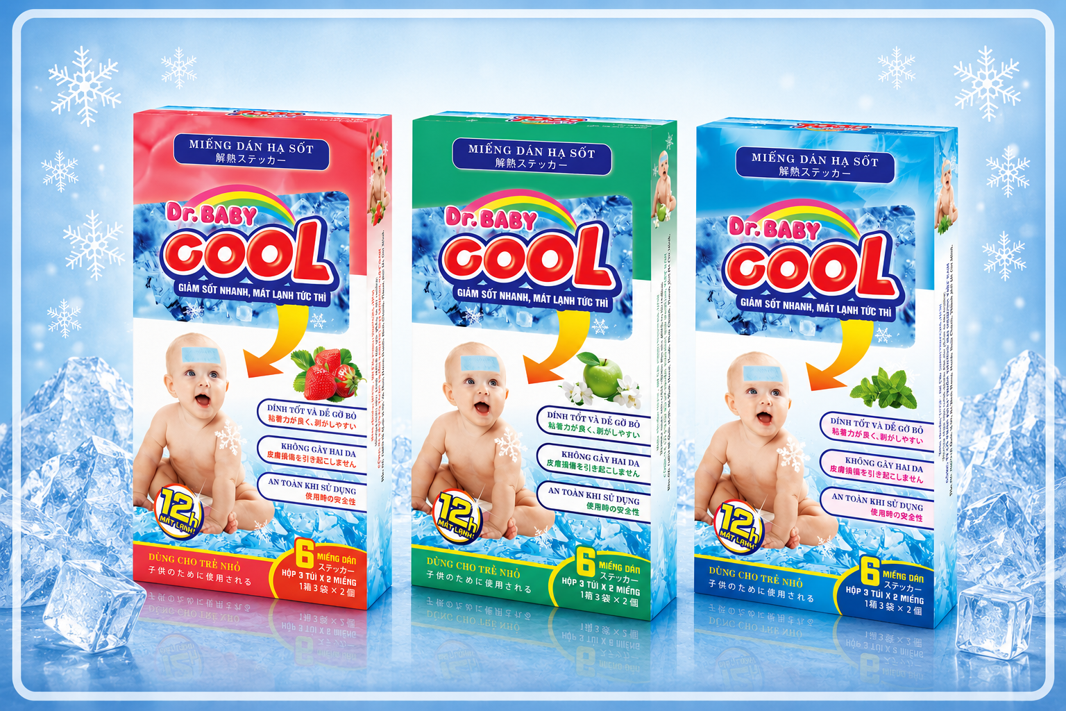 Dán Hạ Sốt Dr.Baby Cool (Ngẫu Nhiên)_H/6m_K95
