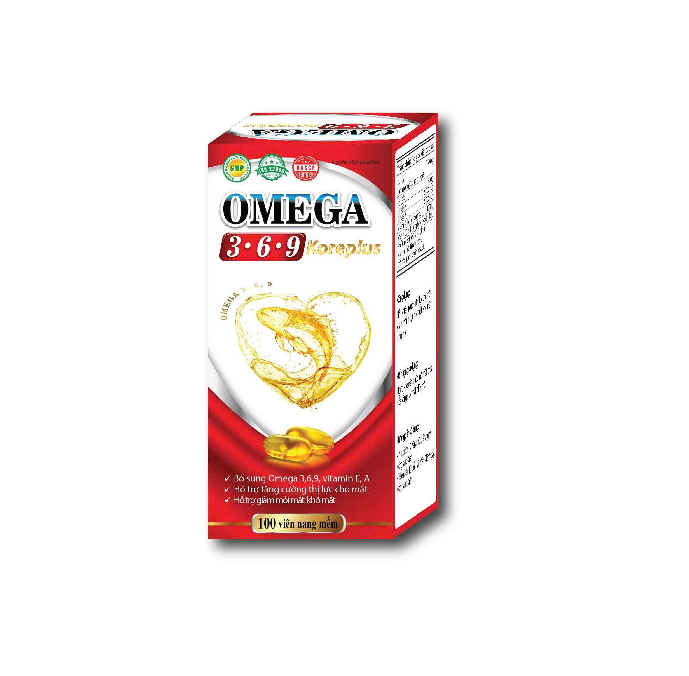 Dầu Gấu Omega 369 koreplus_C/100v